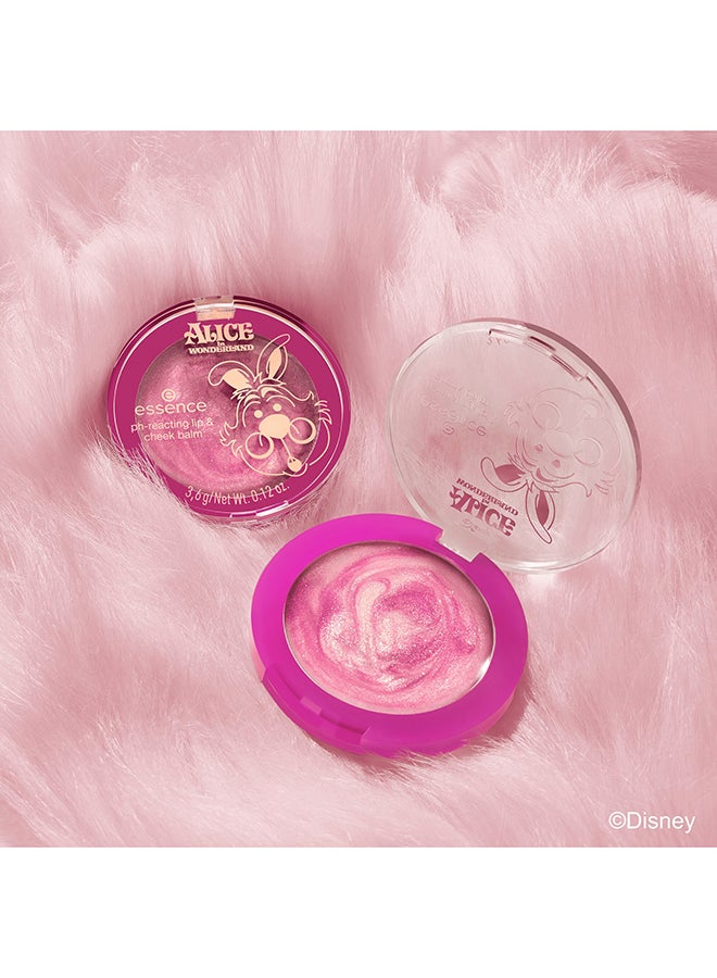 Disney Alice In Wonderland Ph-Reacting Lip & Cheek Balm 01 Team Fun - image 9