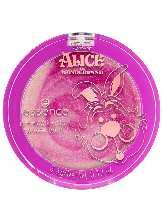 Disney Alice In Wonderland Ph-Reacting Lip & Cheek Balm 01 Team Fun