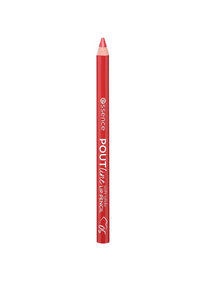 Poutline Soft Glide Lip Pencil 05-Pout Out Loud - image 2