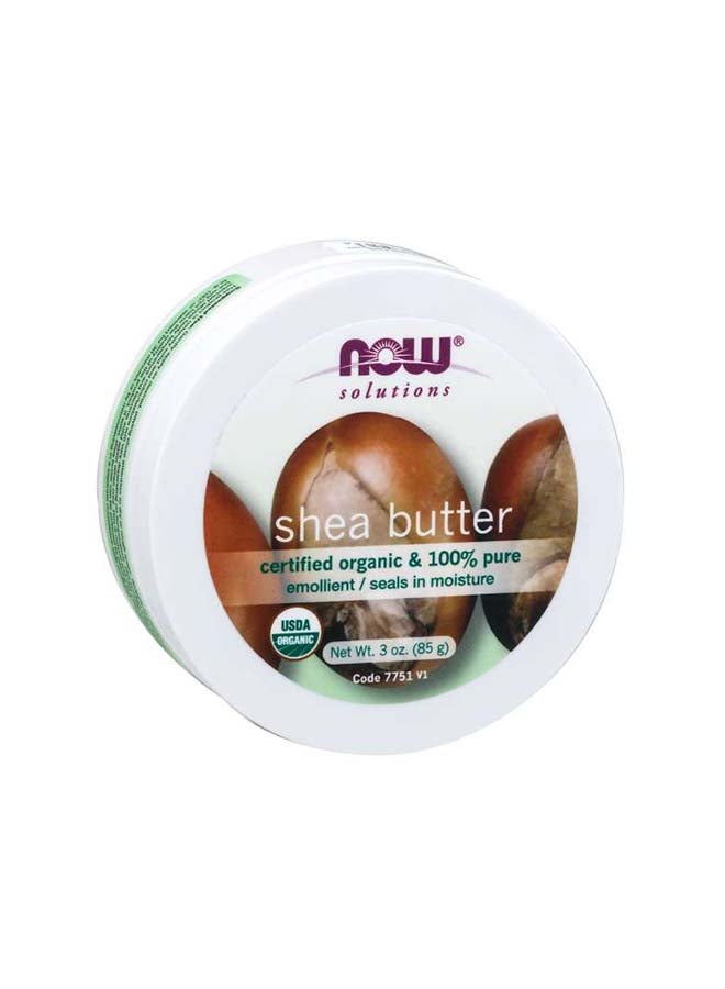 Now Solution Shea Butter, Organic 3 oz 3 fl. Ozgrams