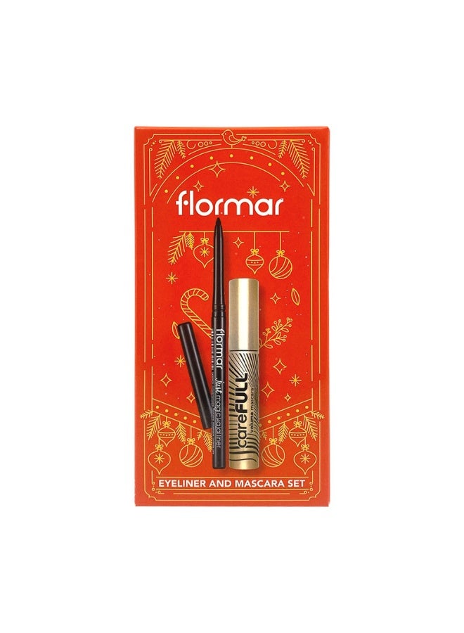 Carefull Volume Mascara + Kajal Liner multicolour