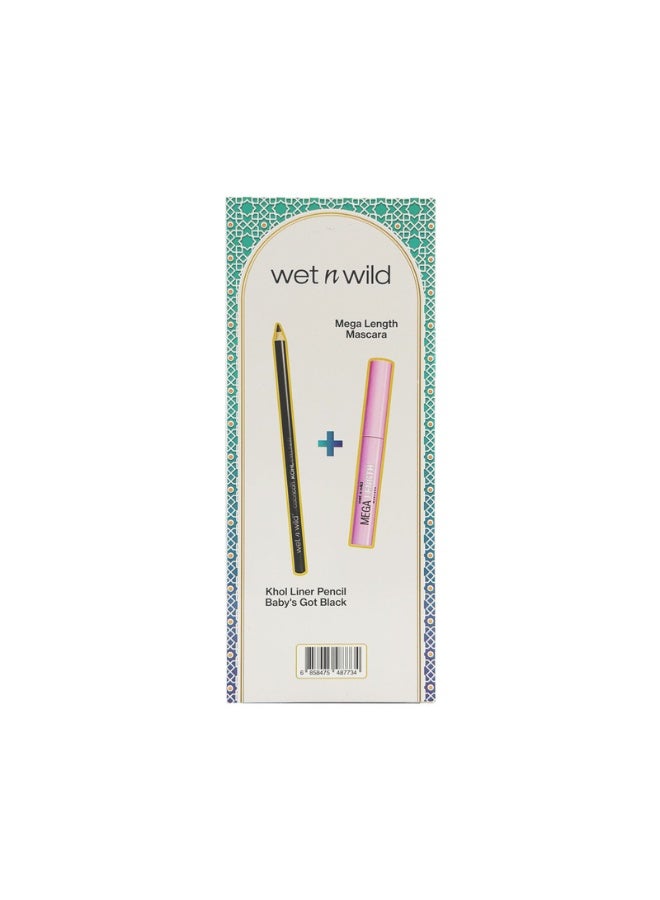 Mega Length Mascara And Khol Liner Pencil multicolour - image 3