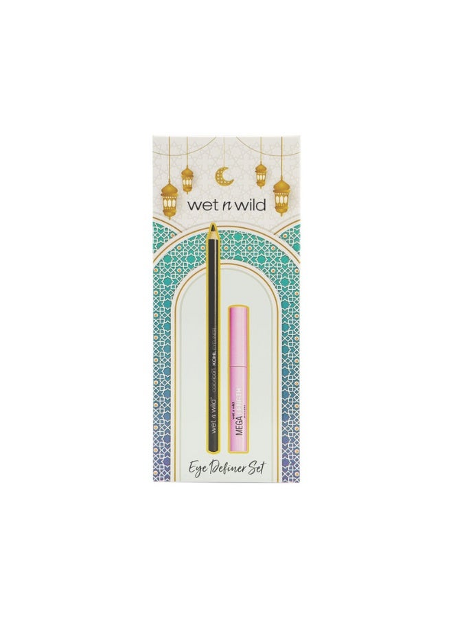 Mega Length Mascara And Khol Liner Pencil multicolour