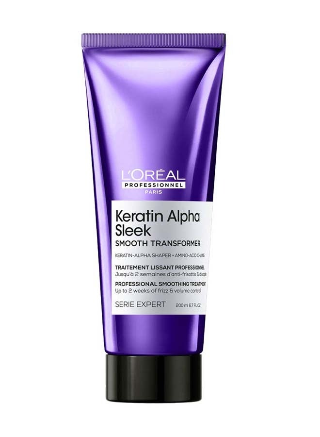 L'Oréal Professionnel Keratin Alpha Sleek Smooth Smoothing Treatment 200ml 200ml