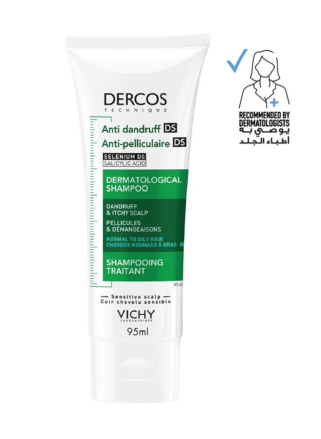 Vichy Dercos Anti Dandruff Shampoo for Normal to Oily hair For Men & Women 95ml 95ml