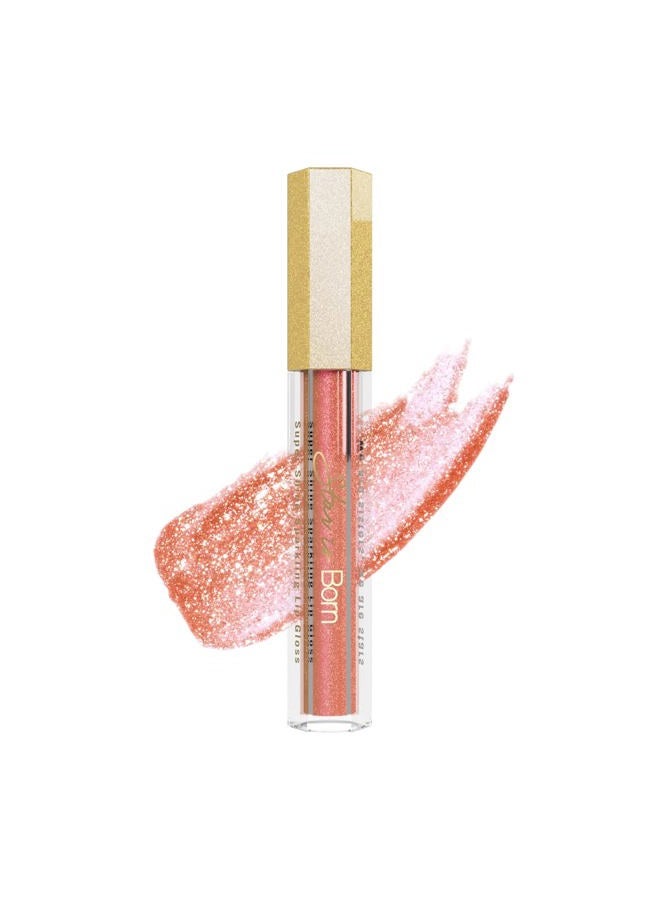 Star Is Born Holographic Lip Gloss Light Reflective Pearls Ultra Sparkle Non-Sticky Shine 1.5 mL / 0.05 fl. oz. (Comet)