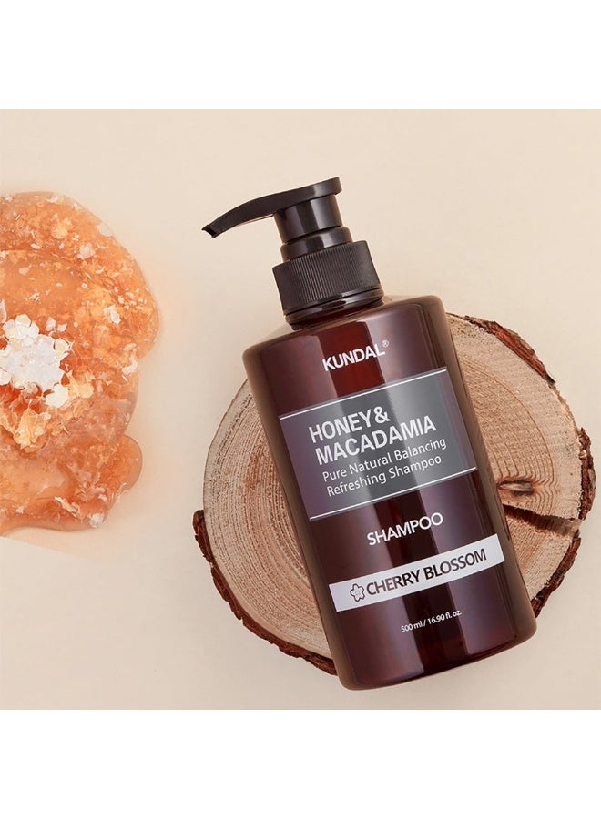 Honey & Macadamia Nature Shampoo Cherry Blossom 500Ml - image 2