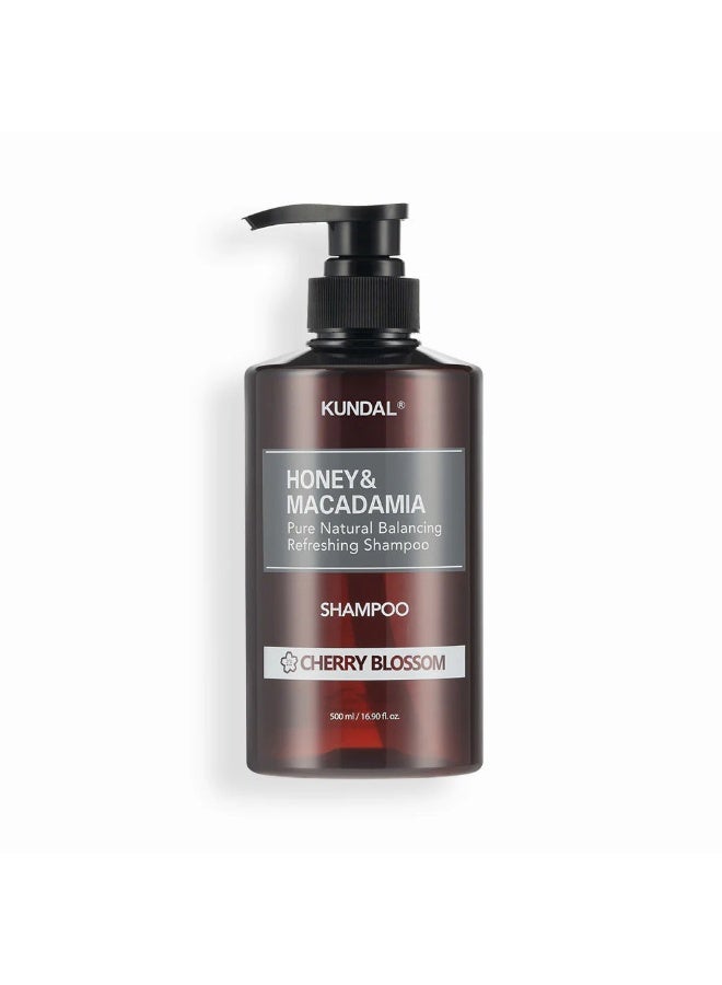 Honey & Macadamia Nature Shampoo Cherry Blossom 500Ml