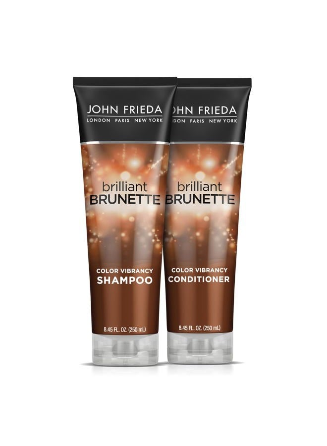 Brilliant Brunette Multi-Tone Revealing Color Protecting Duo Set Shampoo and Conditioner, 8.45 Ounce, 1 Each