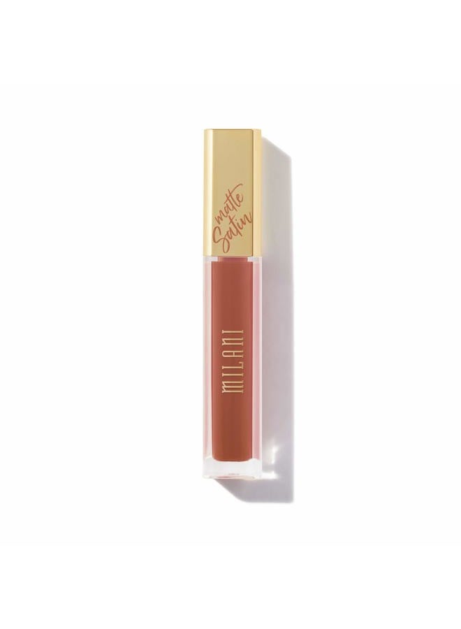 Amore Satin Matte Lip Crème - Velvet (0.22 Fl. Oz.) Cruelty-Free Nourishing Lip Gloss with a Soft, Full Matte Finish