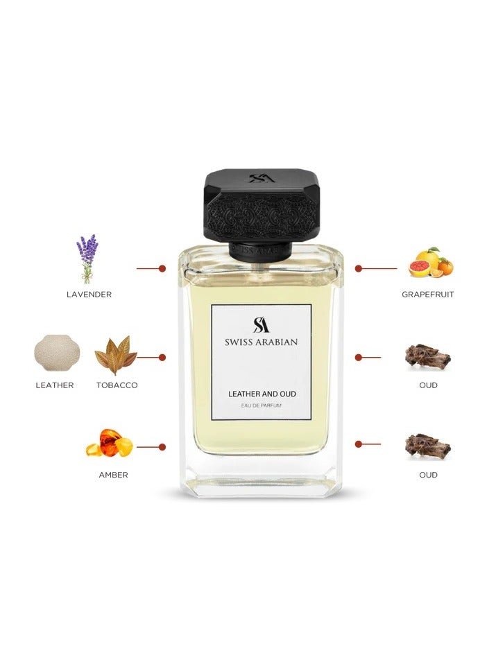 LEATHER AND OUD 1412 100ML EDP SA - image 3