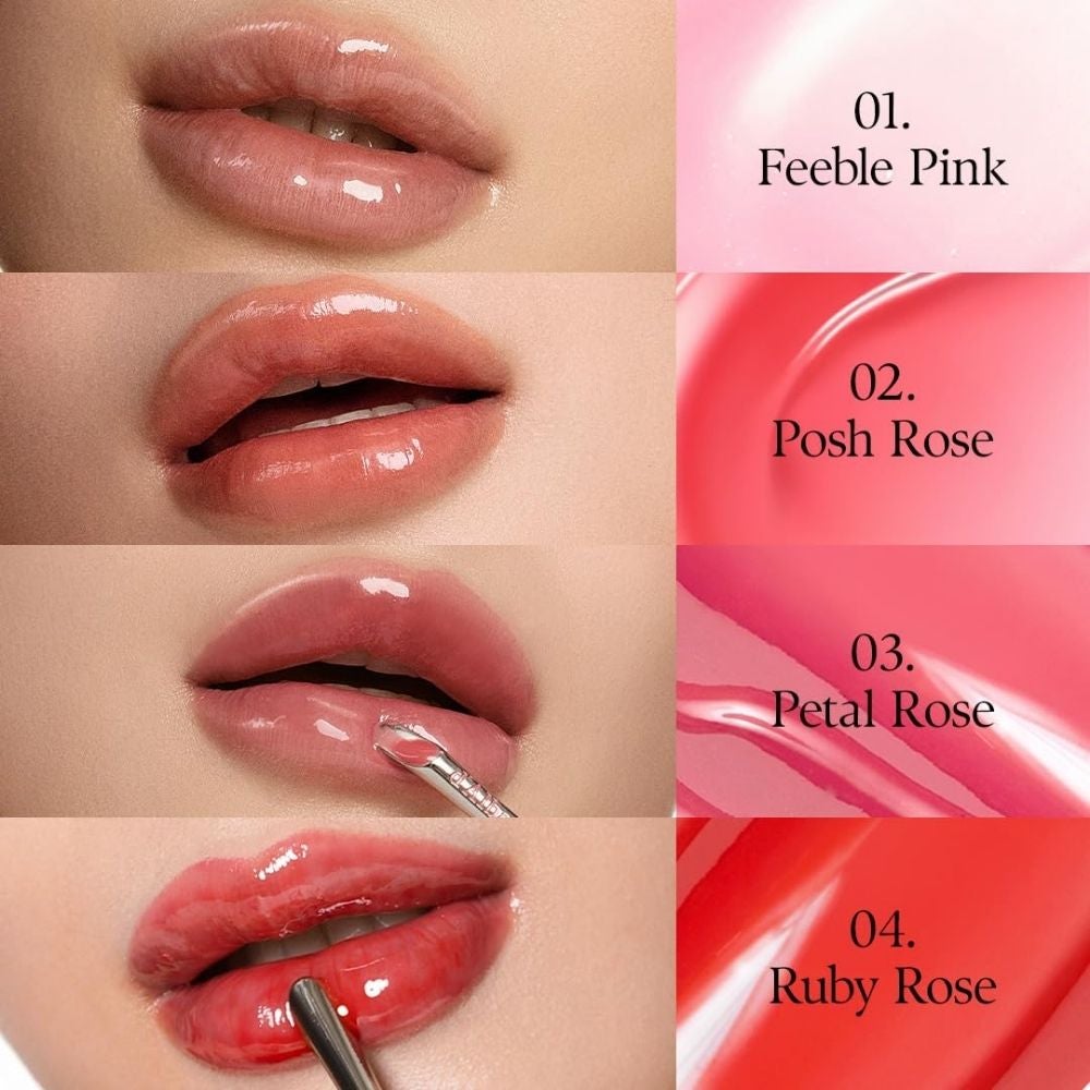 Plumping Lip Glow Mood Volumizer Posh Rose 5ml - image 5