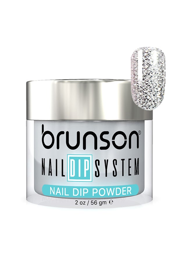 Nail Dip Powder Dip And Buff System Color 56gm, French Nail Art Starter Manicure Salon DIY At Home Odor Free And Long Lasting No Needed Nail Lamp Curing DBK114