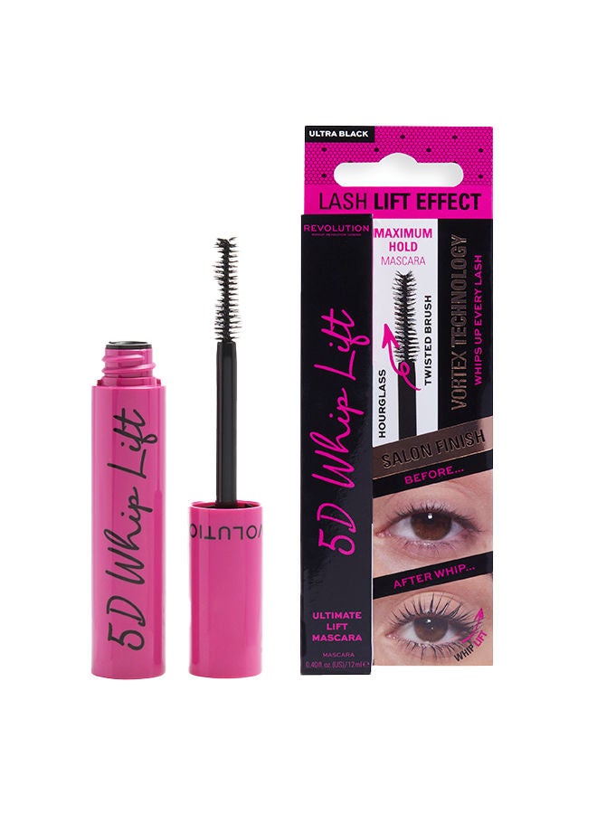Makeup Revolution 5D Whip Lift Mascara