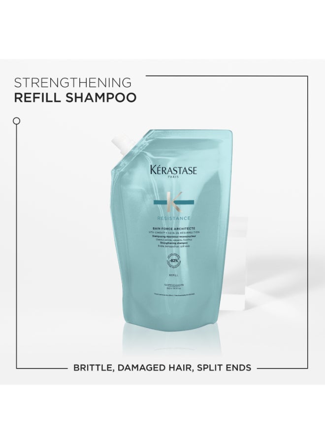 Resistance Bain Force Architecte Strengthening Shampoo Refill - 500ml - image 3