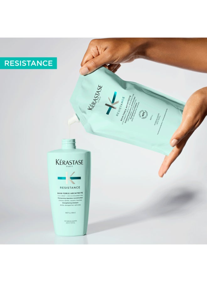 Resistance Bain Force Architecte Strengthening Shampoo Refill - 500ml - image 6