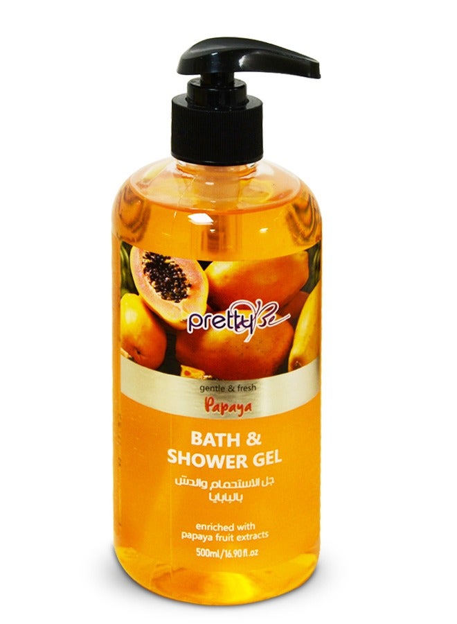 Bath & Shower Gel Papaya 500 ml