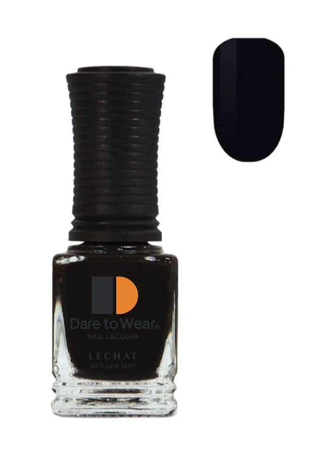 Nail Polish Super Shine Long Wear Lacquer Quick Drying Nail Color Resists Chips Fading Lasts Up To 3 Weeks Precise Application In One Stroke Nail Paint Black Velvet Dw30