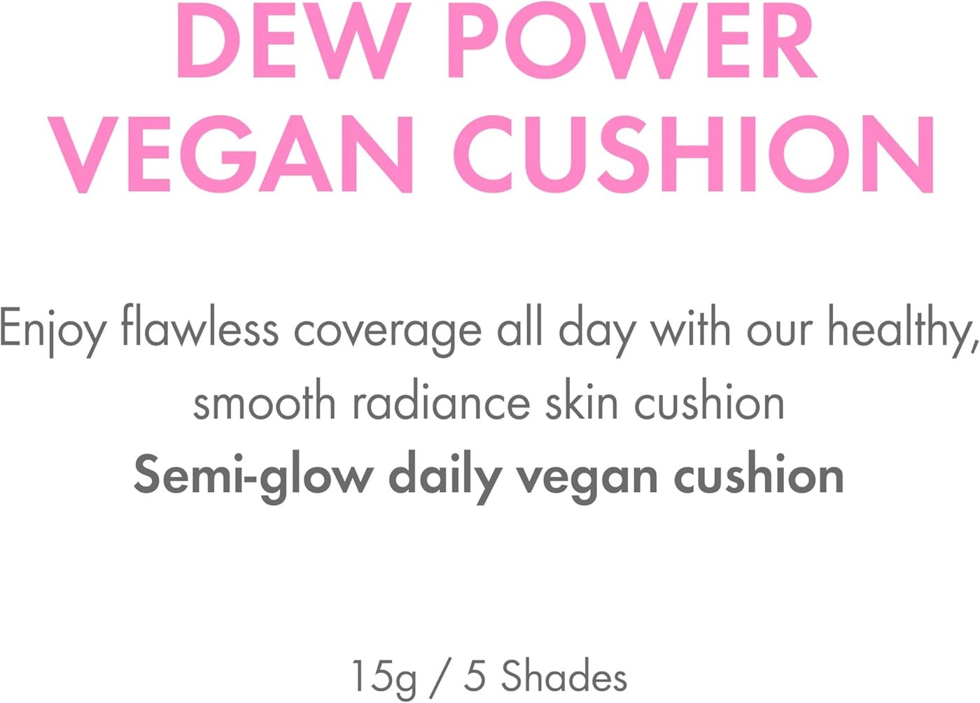 Amuse Seoul Dew Power Vegan Cushion 02 Healthy - image 5