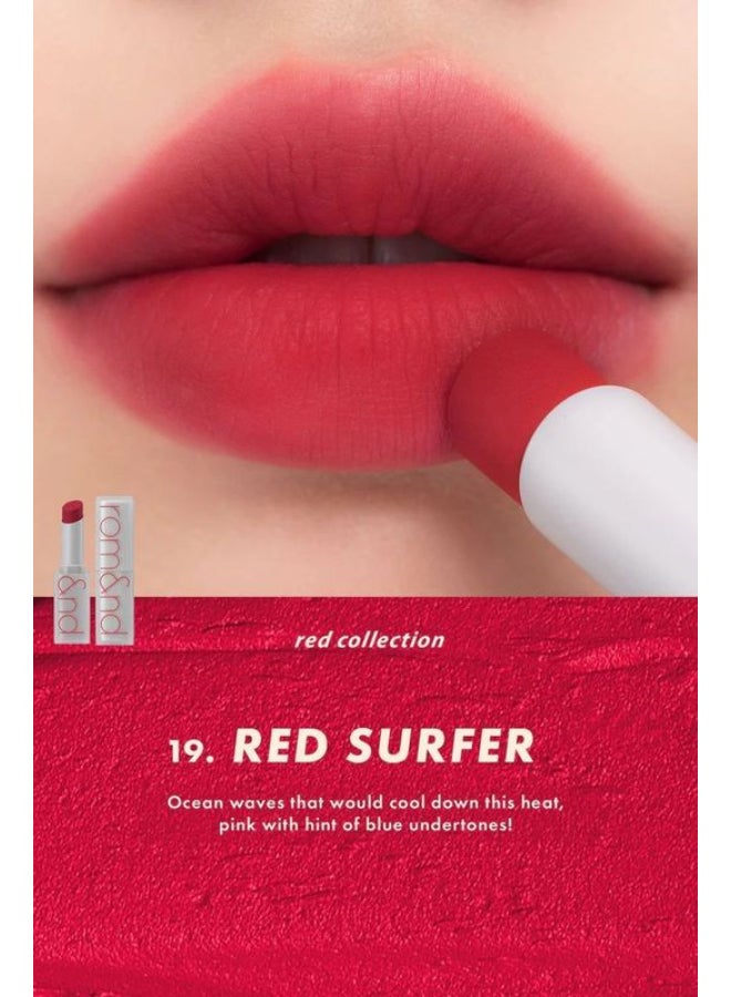 Zero Matte Lipstick19 Red Surfer - image 4