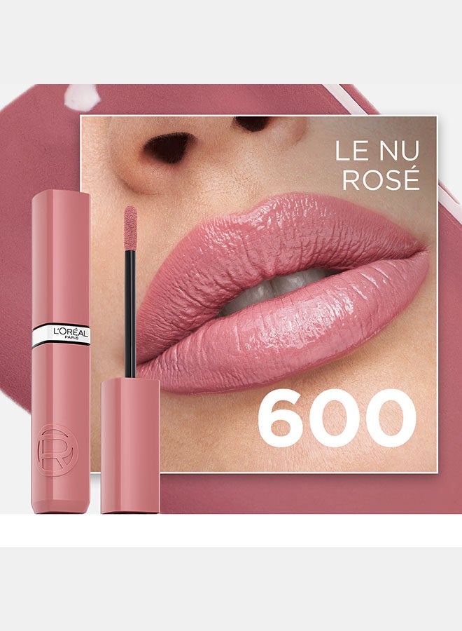 L'Oréal Paris Infaillable Laque Resistance Liquid Lipstick 600 Le Nu Rose - image 2