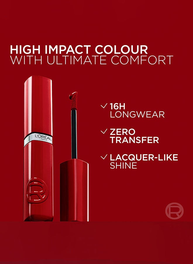 L'Oréal Paris Infaillable Laque Resistance Liquid Lipstick 600 Le Nu Rose - image 3