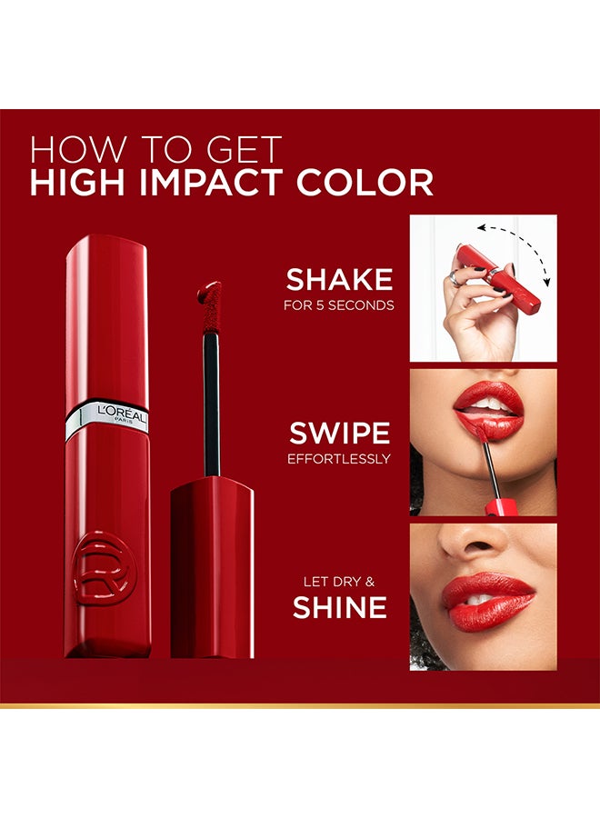 L'Oréal Paris Infaillable Laque Resistance Liquid Lipstick 600 Le Nu Rose - image 5