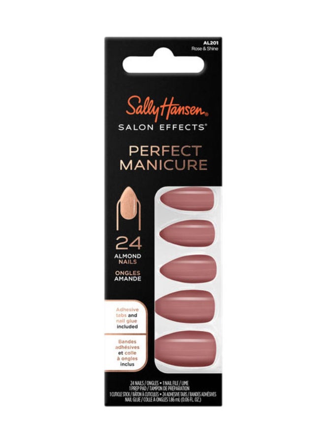 Salon Effects Perfect Manicure - Rose & Shine