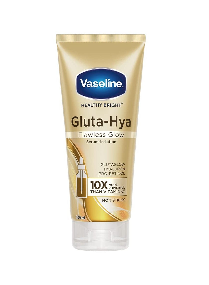 Vaseline Gluta Hya Glow Serum In Lotion Boosted  200ml