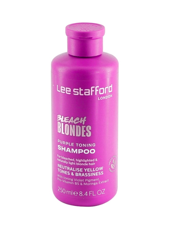 Bleach Blondes Purple Toning Shampoo