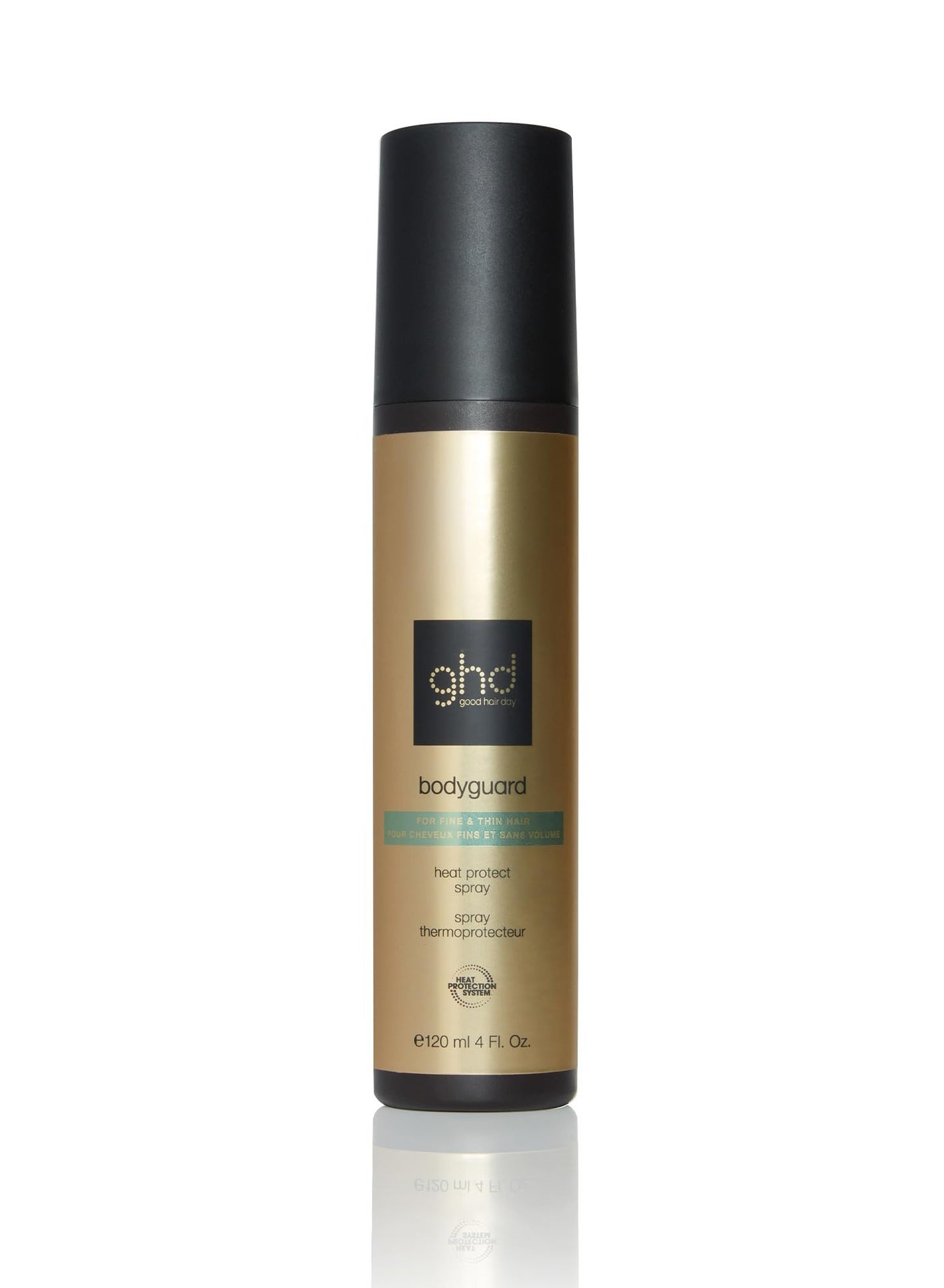 GHD Bodyguard Heat Protectant Spray for Fine & Thin Hair | 120ml | Lightweight Thermal Protection for Delicate Hair | Prevents Breakage & Adds Shine