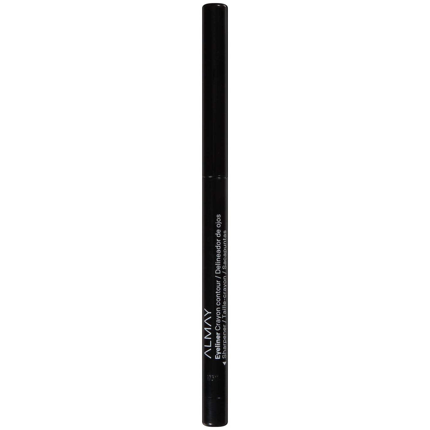 Almay All-Day Eyeliner Pencil, Hypoallergenic, Cruelty-Free, Smudge-Proof, Ophthalmologist Tested, Stocking Stuffer for Women, 205 Black, 0.01 oz