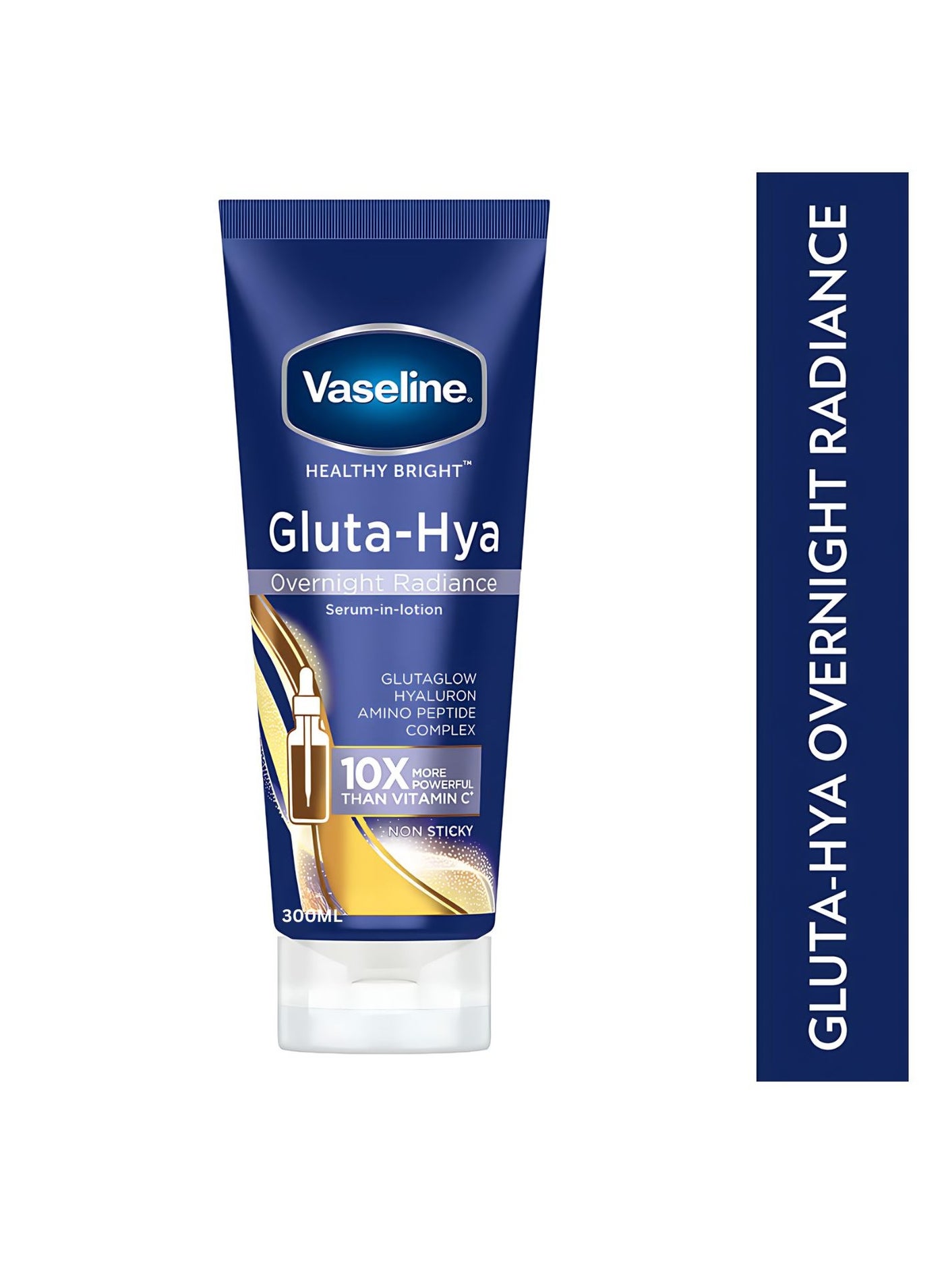 Vaseline Healthy Bright Gluta Hya Overnight Radiance 10X Repair Lotion 300ml