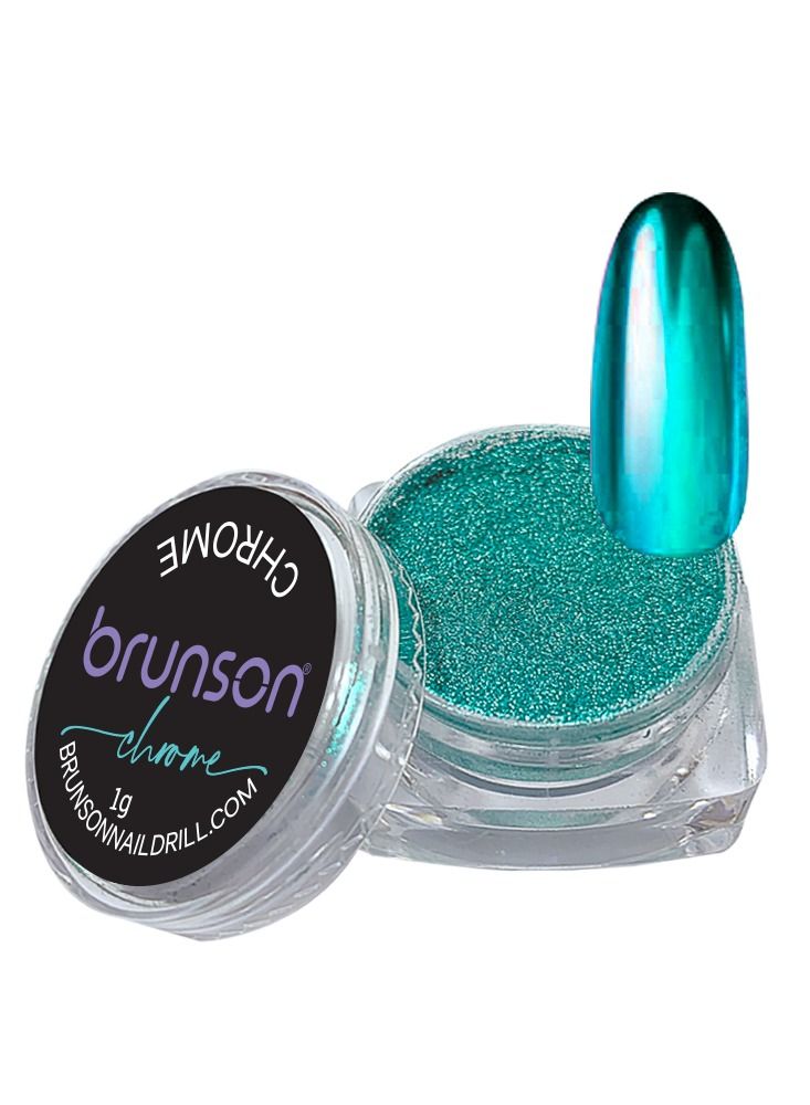 Chrome Nail Metallic Powder Holographic Mirror Effect Nail Art Manicure Pigment MC-06