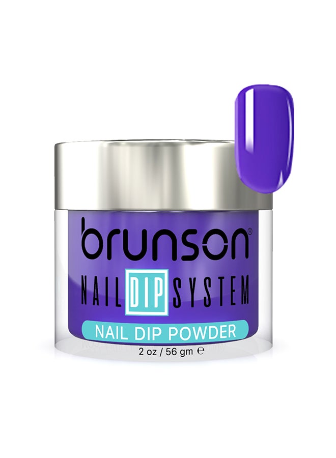 Nail Dip Powder Dip And Buff System Color 56gm, French Nail Art Starter Manicure Salon DIY At Home Odor Free And Long Lasting No Needed Nail Lamp Curing BDK178