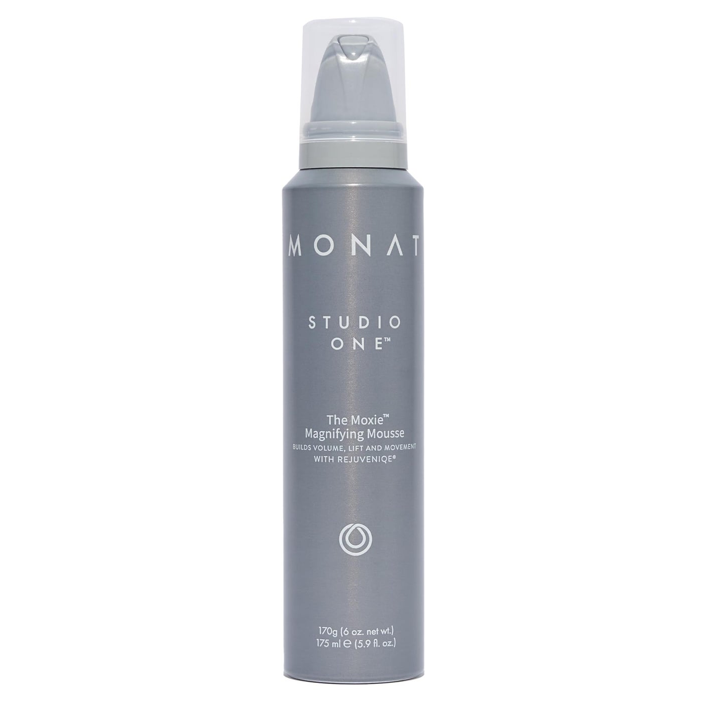 MONAT Studio Oneâ„¢ The Moxieâ„¢ Magnifying Mousse -Lightweight Hair Mousse, Long-Lasting Anti Frizz, Helps Create Voluminous Style w/Touchable Hold. Soft Texture w/out The Crunch - Net Wt. 170.1 g / 6