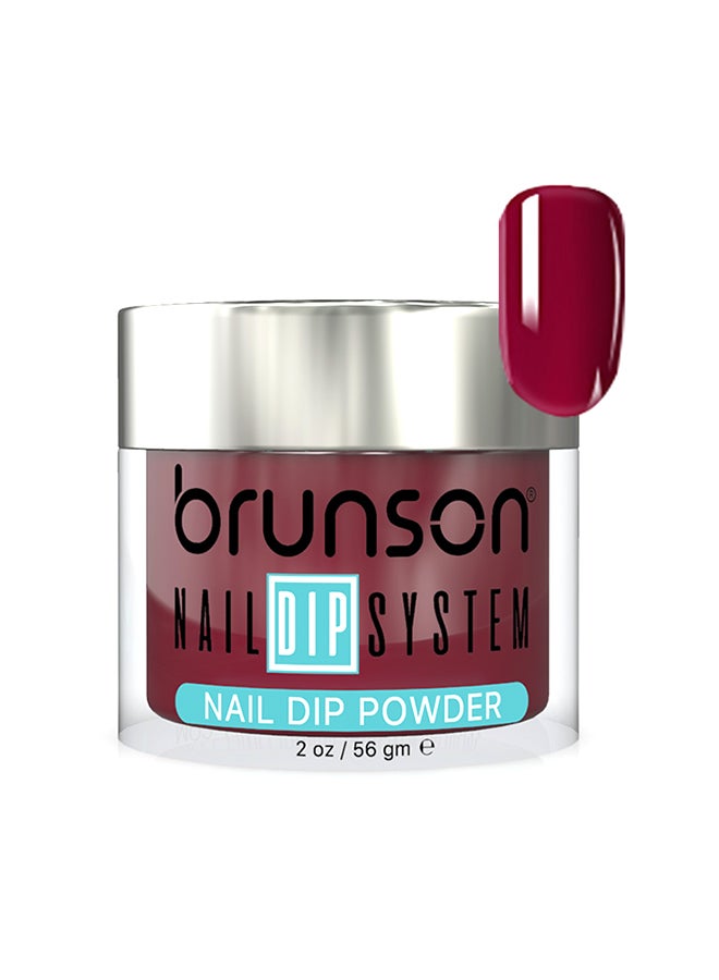 Nail Dip Powder Dip And Buff System Color 56gm, French Nail Art Starter Manicure Salon DIY At Home Odor Free And Long Lasting No Needed Nail Lamp Curing DBK058