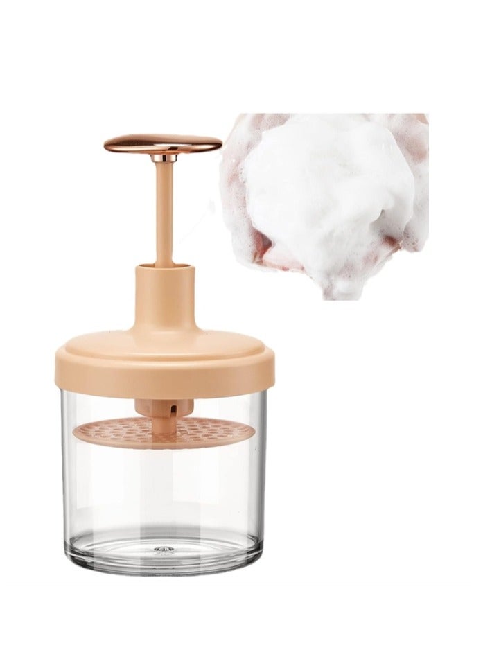 Face Wash Foam Maker Bottle Rich Cream Face Cleanser Foamer Foaming Bottle With Press Handle For Facial Cleaning Skincare Tools