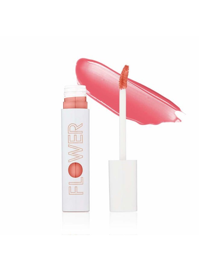 By Drew Barrymore Bitten Lip Stain - Long-Lasting Color - Hydrating + Water-Based Formula - Gel-Like Texture - (Coy)