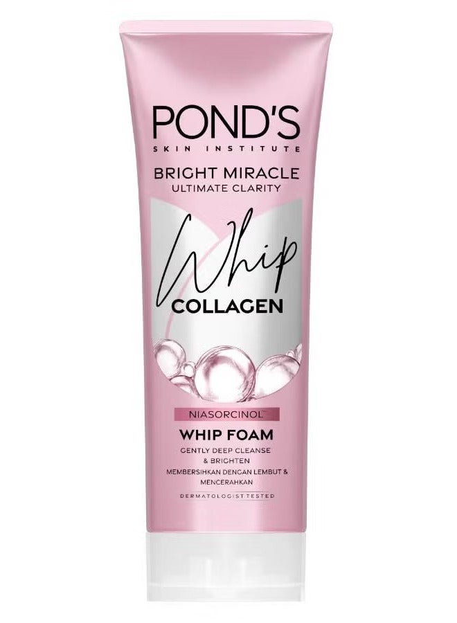 Bright Miracle Ultimate Clarity Whip Collagen Niasorcinol Facial Foam 100g