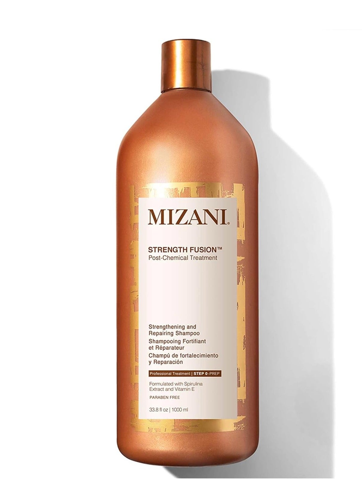 Mizani Strength Fusion Strengthening & Repairing Shampoo | For Damaged, Chemically Treated Hair | 33.8 Fl Oz