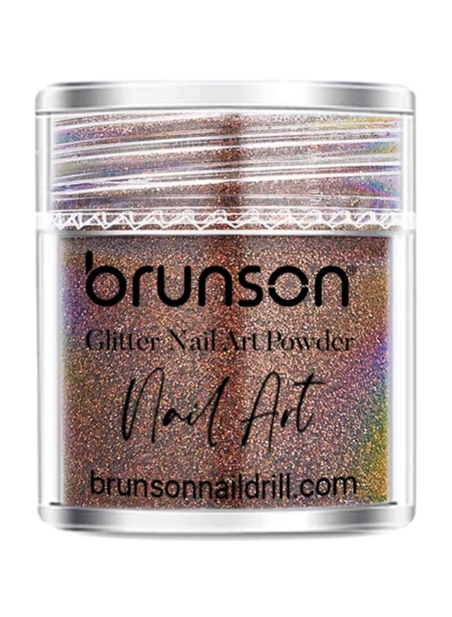 Nail Art Glitter Powder -  Iridescent Fine Glitter Powder for gel nail polish -  gel and acrylic nail art powder (Diamond Dust) BGP35