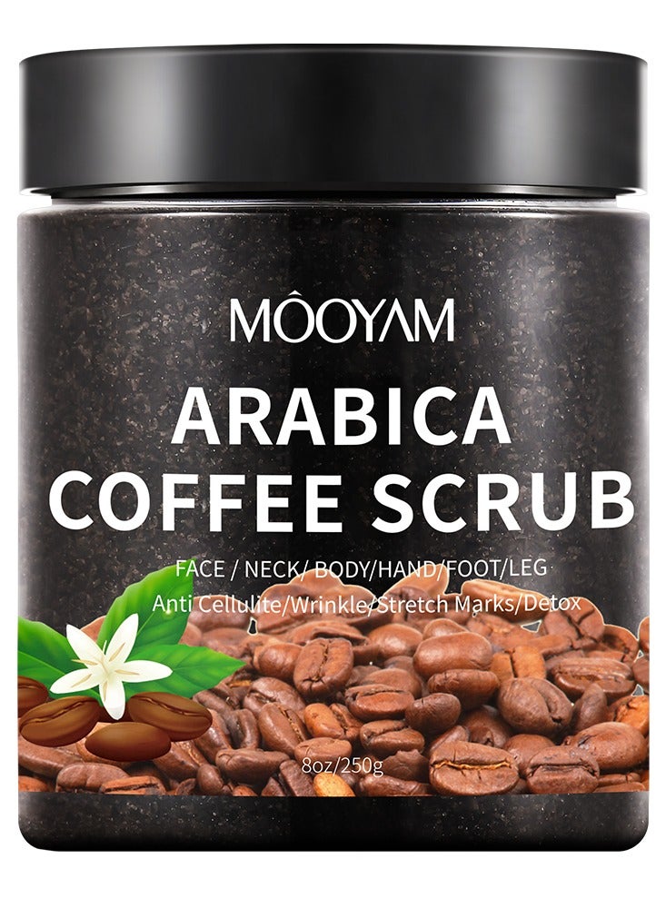 Arabica Coffee Scrub with Organic Coffee & Shea Butter