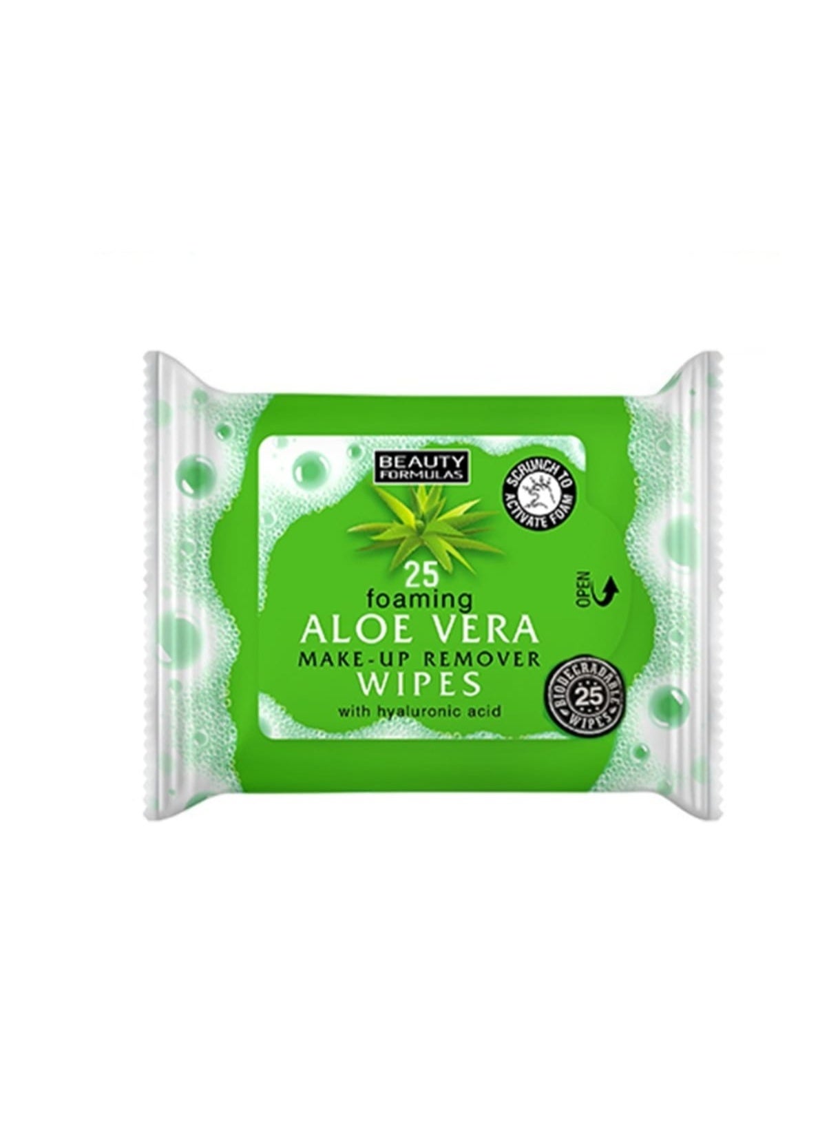 Beauty Formulas Aloe Make-Up Remover Wipes