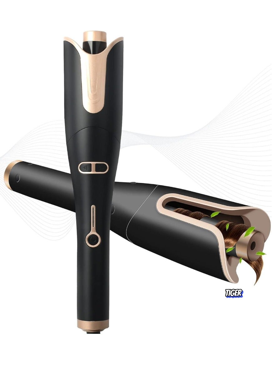 Automatic Ceramic Hair Curler for Curly Hair – 360° Rotation, Multi-Speed Settings, Ceramic Technology for Smooth & Long-Lasting Curls – Professional Curling Iron (DX1354)
