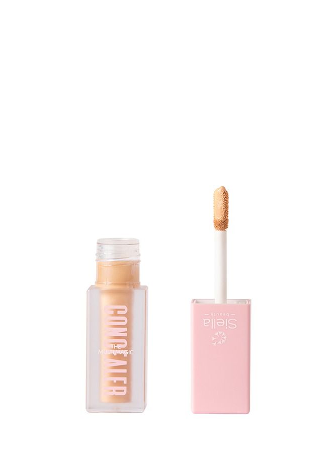 The Multi Magic Lightweight High Coverage Creamy Concealer To Conceal, Brighten, Highlight, and Contour Desired Areas On The Face W2