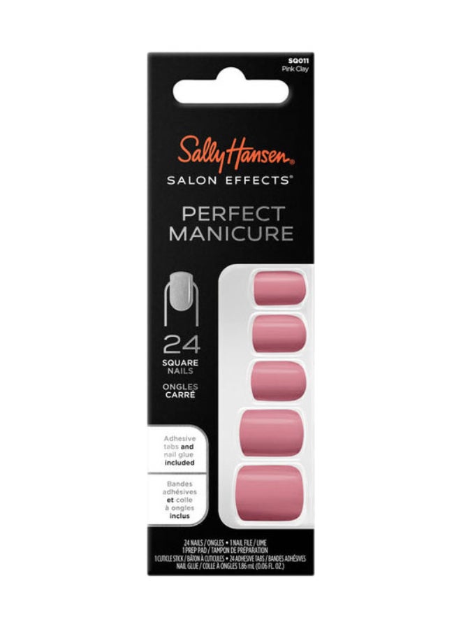 Salon Effects Perfect Manicure - Pink Clay