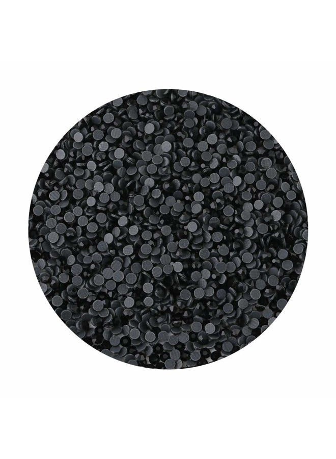 Crystal Hotfix Rhinestone,Machine Cut Stone 2880pcs/pkg (Black,SS6/2mm)