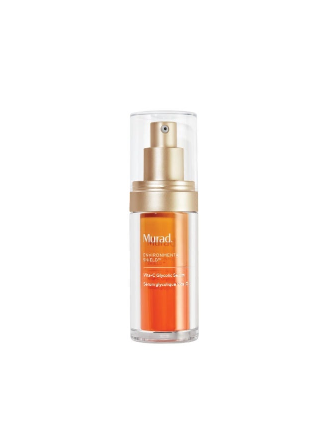 Vitamin C & Glycolic Acid Brightening Serum - Fades Dark Spots, Evens Skin Tone & Boosts Radiance for a Glowing Complexion (30 ml)