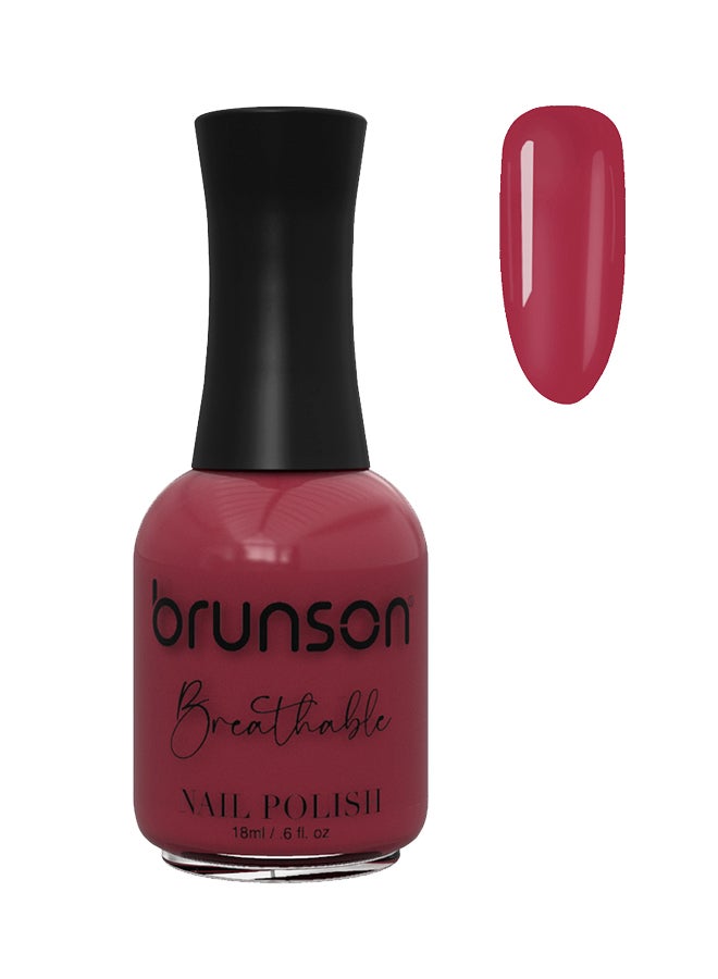 Breathable Nail Polish Halal nail polish Wudu friendly Quick-Dry Vegan long lasting but easy peel off   18ml BH209